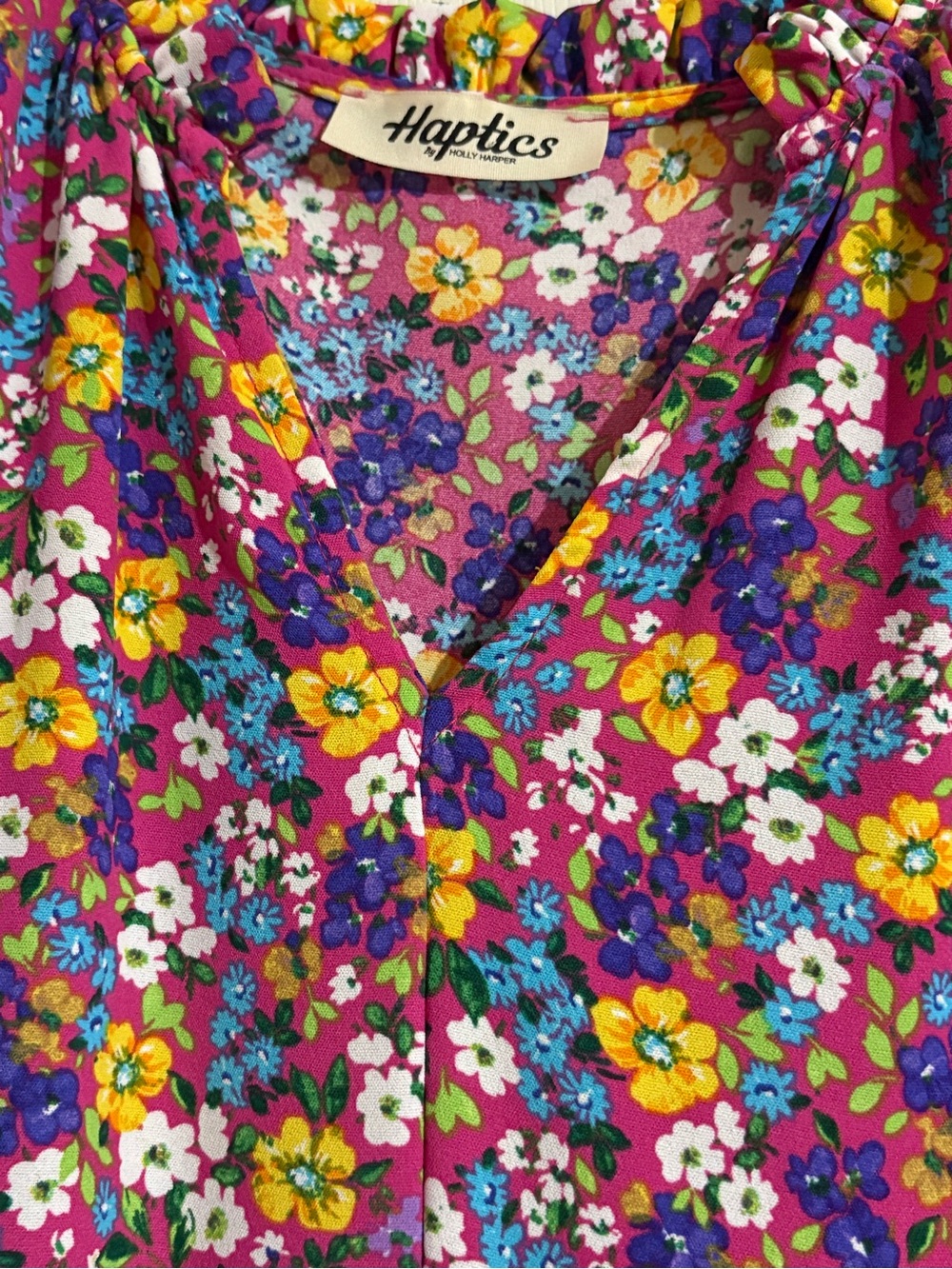 Floral V-Neck Tiered Maxi Dress - Picture 2 of 8